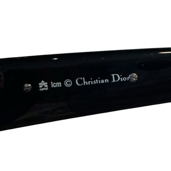 Christian Dior Women’s Black Sunglasses with Gold Bamboo Trim main image 7
